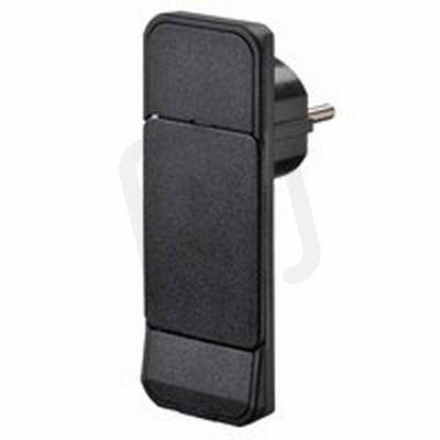 Bachman 933.008 Smart Plug w. earthing contact rewireable, without cable, bk