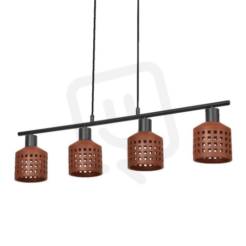 Závěsné svítidlo LEDVANCE Decor Clay Windows Pendant LN 4XE27 Brown