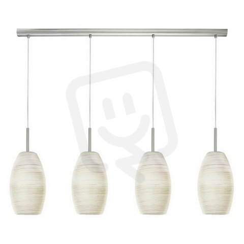 BATISTA 3 HL/4 E27 NICKEL-MATT/WEISS