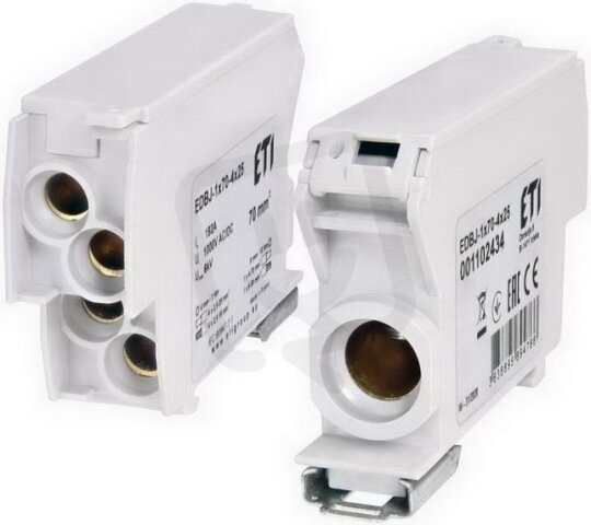 Distribuční blok EDBJ-1x70-4x25 ETI 001102434