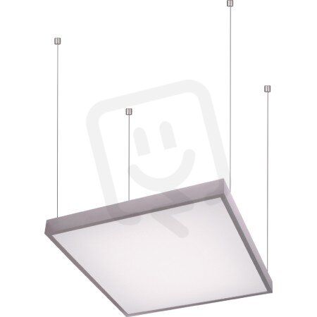 Závěsné svítidlo Quatro panel S 550x550 závěs šedá 66W IP20 LED 4000K