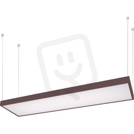 Závěsné svítidlo Quatro panel S 1200x300 závěs hnědá 3x28W IP20 G5 913253/06