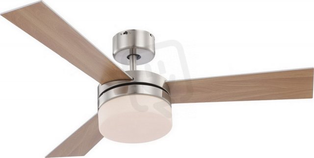 Stropní ventilátor ALANA matný nikl 2xE14, max. 40W 230V GLOBO 0333