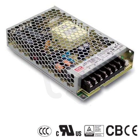 Průmyslový napájecí zdroj 150W 12V 12,5A MEAN WELL LRS-150-12