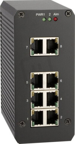 8PORT GIGABIT SWITCH HUTSCHIENE