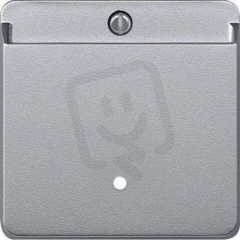 Držák hotelových karet, Merten System M, aluminium, termoplast matný 315460