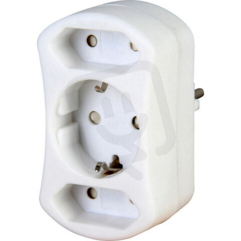 177602009 Euro- and earthed plug-adapter