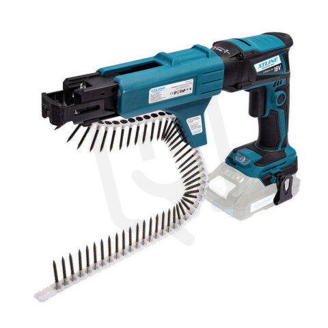 Aku šroubovák na sádrokarton bezuhlíkový 18 V XTLINE XT102825