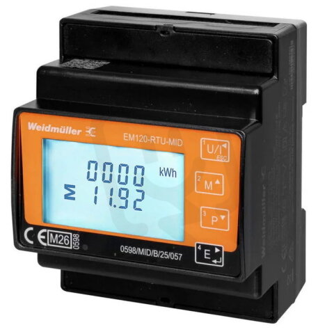 Elektroměr EM120-RTU-MID WEIDMÜLLER 3099200000