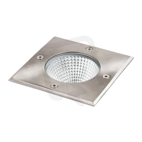 RIZZ SQ 125 nerezová ocel 230V LED 7W 41° IP67 3000K RENDL R11962