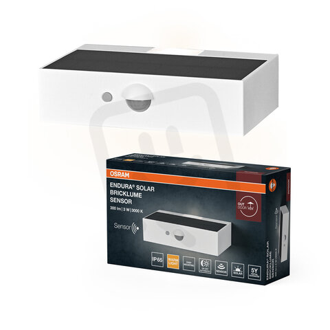ENDURA Style Solar Bricklume Sensor White OSRAM 4099854455919