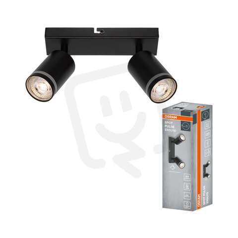 LED SPOT PULSE BLACK 2XGU10 OSRAM 4099854587771