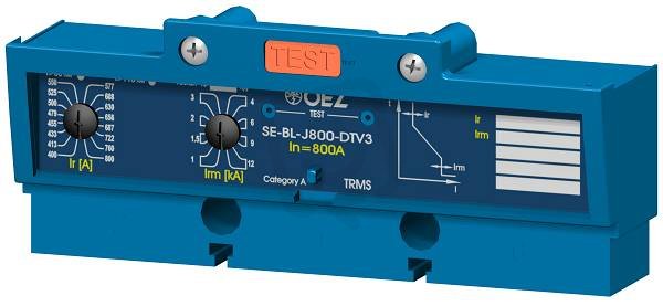 SE-BL-J1000-DTV3 Nadproudová spoušť char.D 1000A 400-1000A,pro BL1000 OEZ:19383