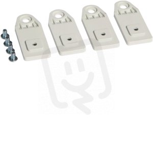 Držáky pro upevnění skříní Vector (sada 4 ks) HAGER VP992