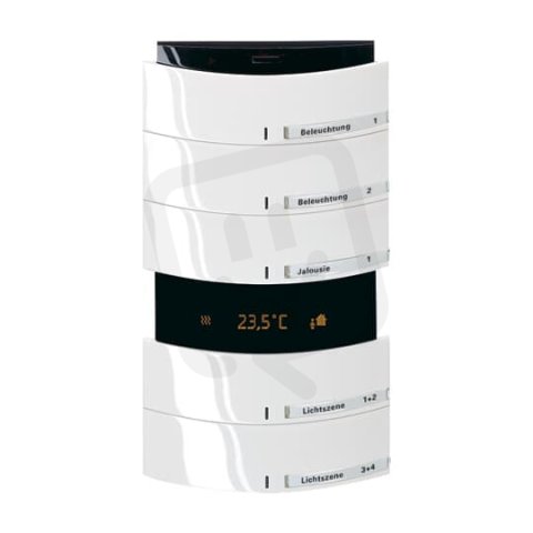 ABB KNX Triton prvek ovládací 5-/10nás s IR alabastrová 6321/58-24G-500