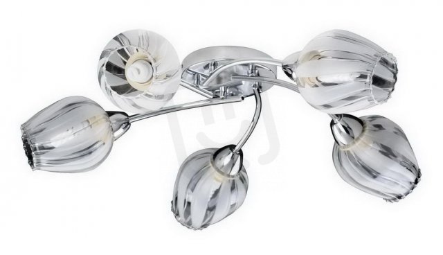 Danila E27 5x 60W IP20 chrom RABALUX 2970