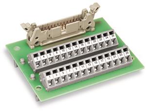 Propojovací modul, konektor dle DIN 41651 34pól. WAGO 289-406