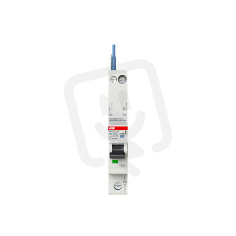 ABB DSE201 M C20 AC100 kombinace jistič/chránič 1P+N 1M 10kA 20 A 100mA C AC
