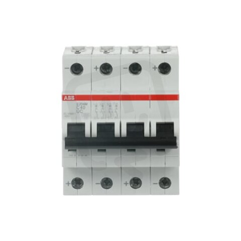 S204M-C40UC jistič 4P 40A char. C ABB 2CDS274061R0404