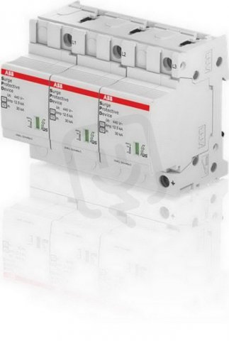 OVR T2 3L 80-440s P QS Přepěťová ochrana T2 80-440 kA ABB 2CTB815708R4700