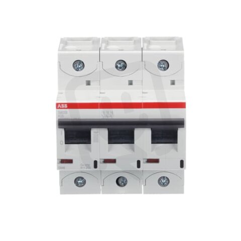 S803S-K25 jistič 3P char. K 25A s klecovou svorkou Icu 50kA ABB 2CCS863001R0517
