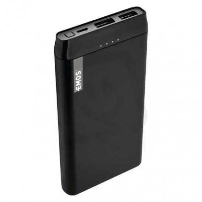 Powerbanka EMOS Alpha 10S, 10000 mAh, 10 W, černá EMOS B0526B