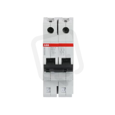S402M-UCC2 Jistič 2P,UCC,2A,50kA,SMISSLINE ABB 2CCS562001R1024