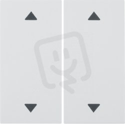 Kolébka, dělené pro EnOcean, bezdrátový modul, S.1/B.x, KNX, bílá, lesk 24121289