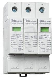Přepěťová ochrana DC/typ 2 (3var+1jiskř), 1000VDC FINDER 7P.26.9.420.1020