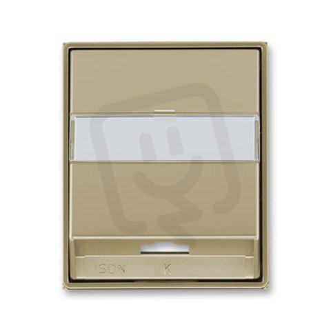Kryt zásuvky ISDN koncové 5013E-A00251 33 šampaňská Time ABB