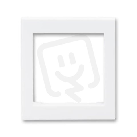 LEVIT Kryt rámečku s otvorem 55x55 střední bílá ABB 3901H-A00355 03
