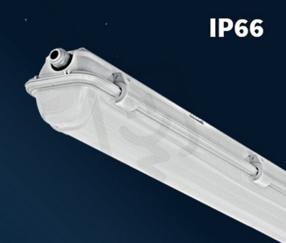 Prachotěsné svítidlo MULTIVIPET-LED-5000-136-4K, IP66, 1h, nerezové spony