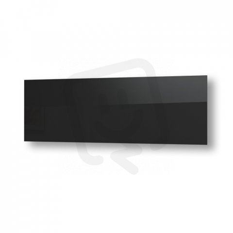 Skleněný bezrámový panel ECOSUN 500 GS Černý na stěnu/strop 500W FENIX 5437182