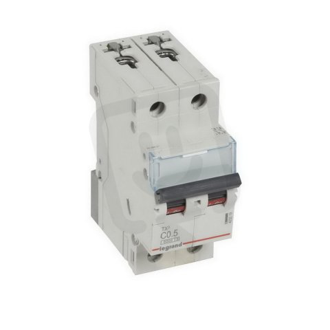 TX3 JISTIČ, 2 PÓLOVÝ, CHAR. C, 0,5A 6000A LEGRAND 403519