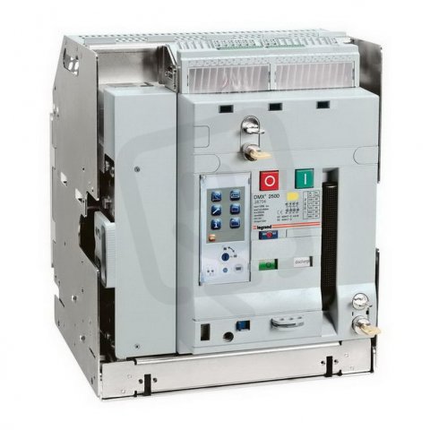 DMX3 2500 VZDUCHOVÝ JISTIČ 4P 2500A 65 KA VÝSUVNÉ PROVEDENÍ LEGRAND 028756
