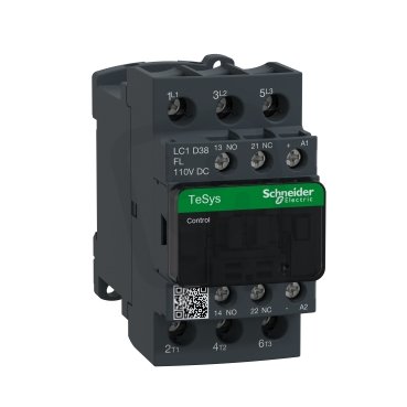 Stykač TeSys TeSys D 3P AC3 32A 72VDC coil SCHNEIDER LC1D38FL