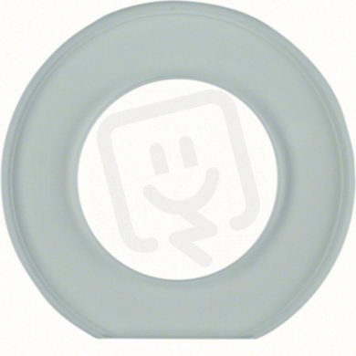 Rámeček, zakončovací díl, serie glas, sklo čirá BERKER 109200