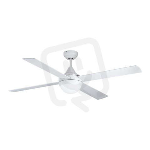 Stropní ventilátor VARADERO AC E27 d1220 bílá/dub 14W IP20 EGLO 35082