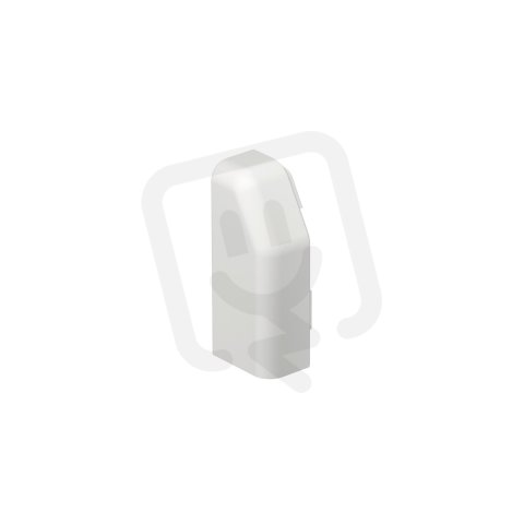 OBO SL ESli2050 rws Koncový díl levý  čistě bílá Polyvinylchlorid PVC
