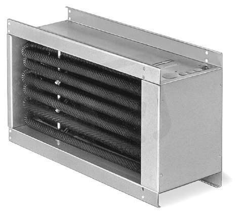 Helios 8704 EHR-K8/50/25-30 Elektrický ohřívač čtyřhranný