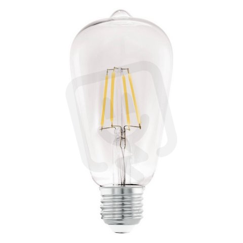 Světelný zdroj E27-LED ST64 7W 2700K čiré EGLO 110012