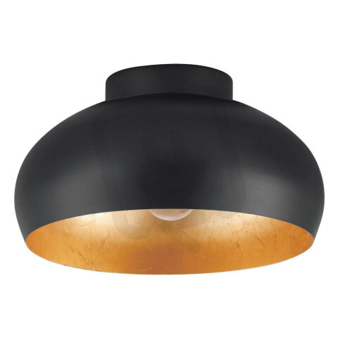 Stropní svítidlo MOGANO 2 1xE27 d280 černá/zlatá 40W IP20 EGLO 900554