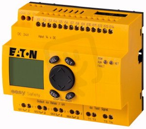 Eaton 111019 Easy Safety(14 vstupů,4 reléové výstupy,s displejem)ES4P-221-DRXD1