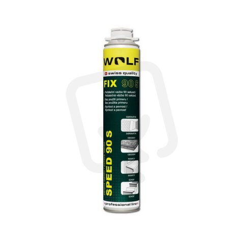 WOLF - Fix SPEED 90S - rychletuhnoucí lepidlo 750 ml XTLINE WPU1203