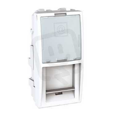 Schneider MGU9.420.18 Kryt datové zásuvky LexCom, 1 modul, polar