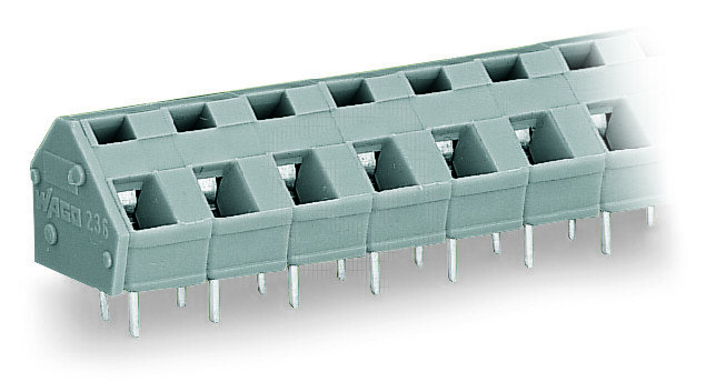 Svorka na desky plošných spojů 2,5mm2 7,5/7,62mm Enciánová modrá 3pól.