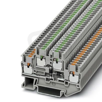 PTTB 2,5-2DIO/O-UL/UR-UL/U-OG/O-GN Řadová svornice elektronického prvku 1032734