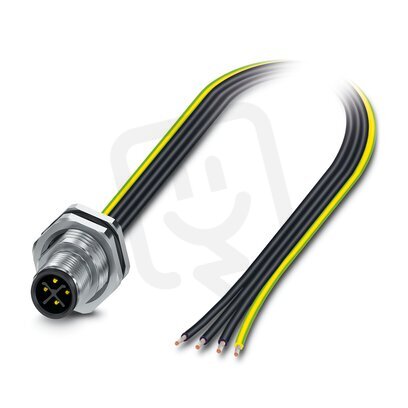 SACC-DSI-M12MSS-4P-M16XL/1,0PEX Přístrojový konektor zezadu stěny 1238454
