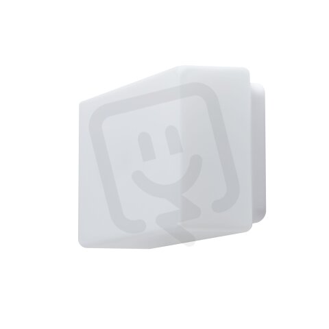 Přisazené svítidlo se skleněným stínidlem OSMONT JENA 2 10W IP43 E27 PIR bílá