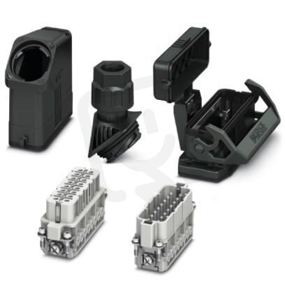 HC-EVO-A16UT-BWSC-HH-M25-PLRBK Sada zástrček 1411359